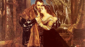 Barbara i Zygmunt August na dworze radziwiłłowskim Jan Matejko