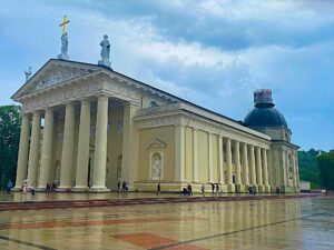 Katedra w Wilnie, gdzie spoczywa Barbara Radziwiłłówna, fot. z własnego archiwum