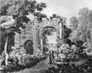 Izabela Czartoryska ogrody - Powązki