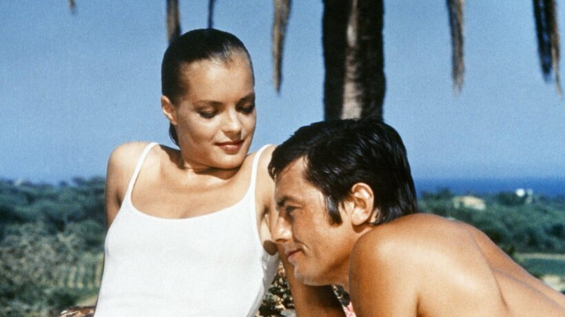 kostiumy kąpielowe z filmów - Romy Schneider Basen